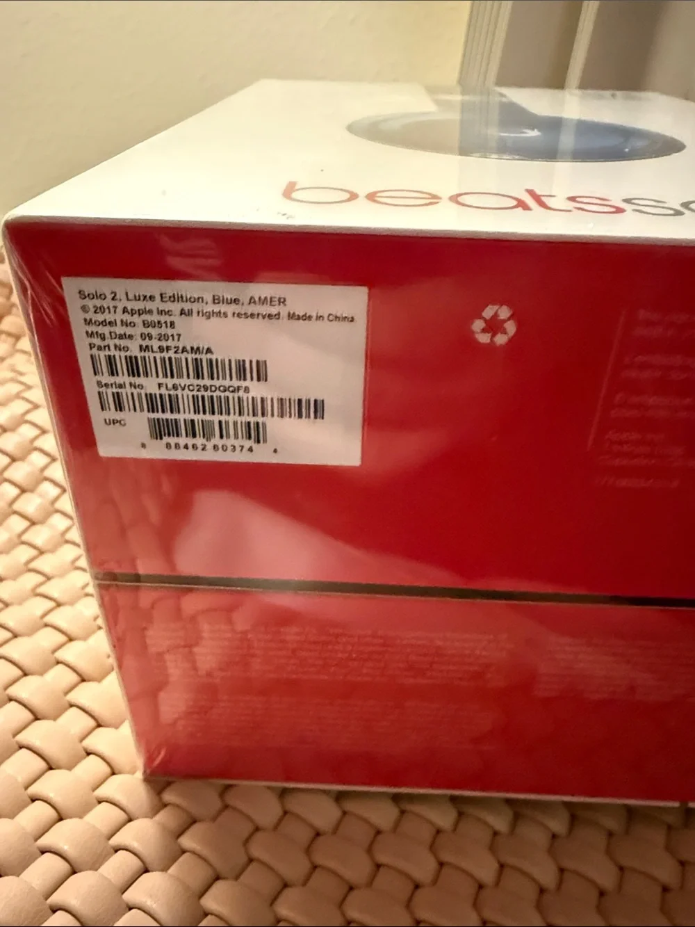 Solo2 Luxe Edition On-Ear Headphones - Blue